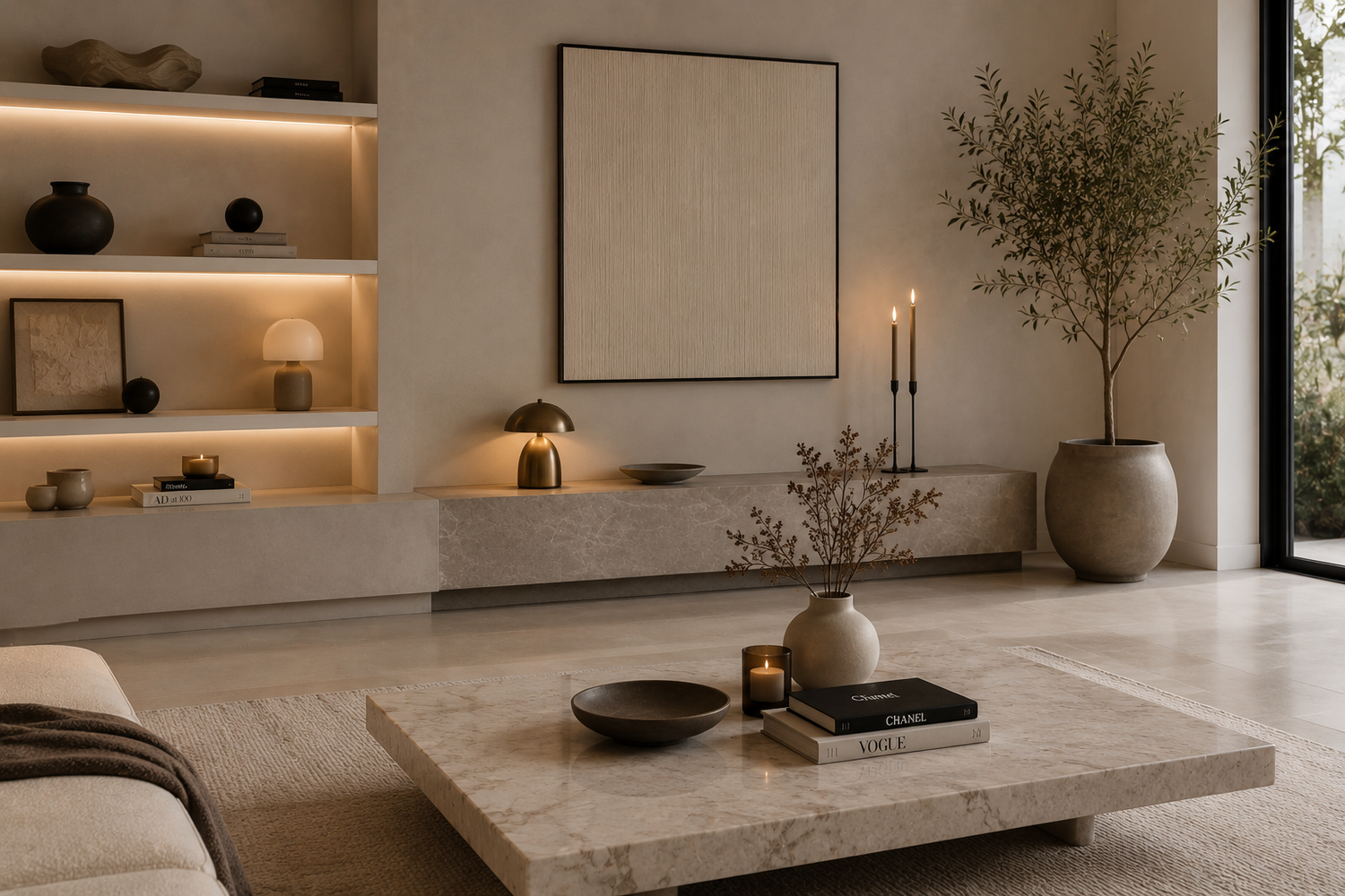 Décoration minimaliste