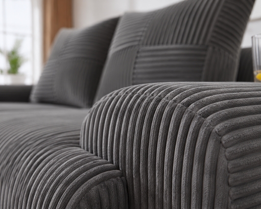 LUNARO™ — Canapé Nuage Côtelé