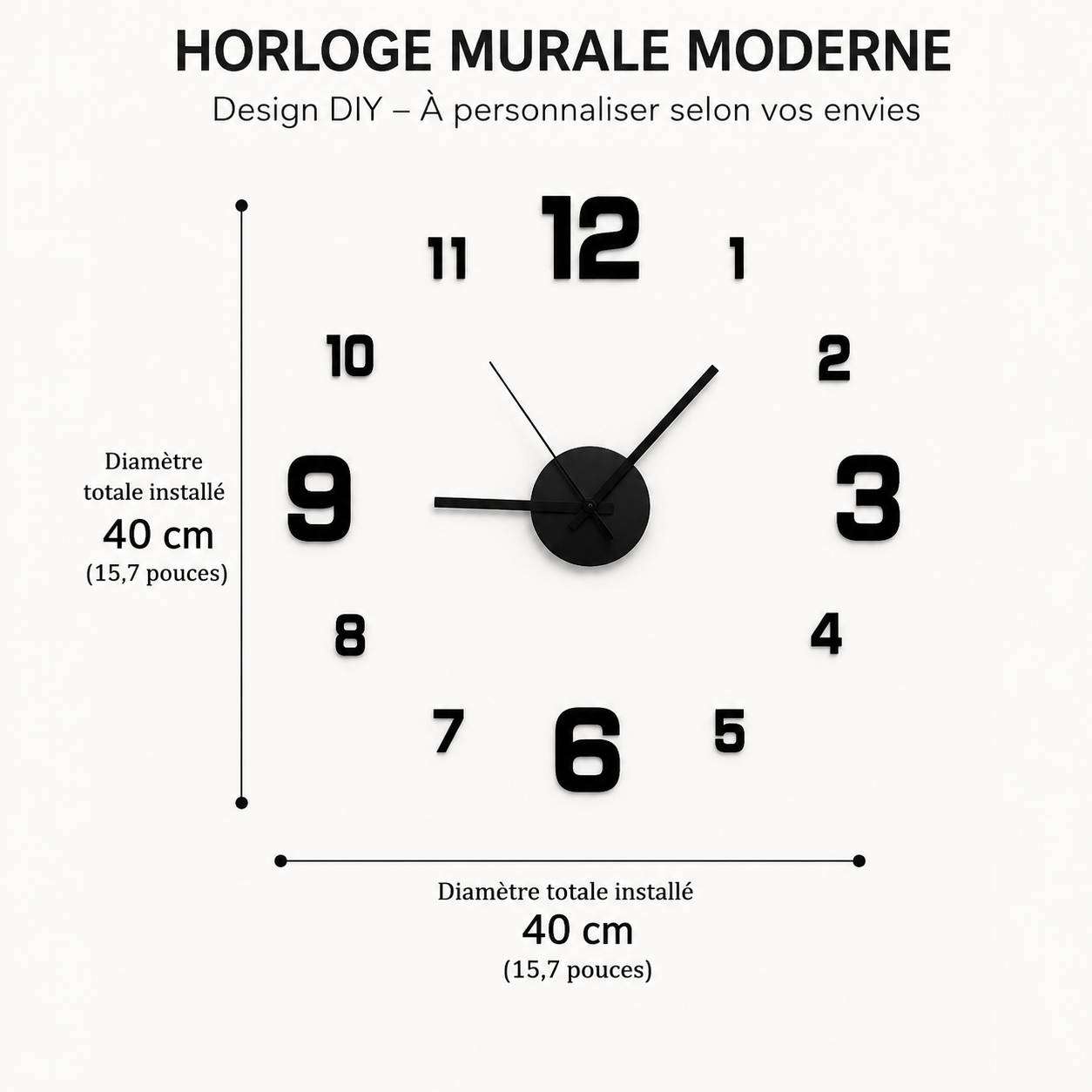 Horloge murale Krea™
