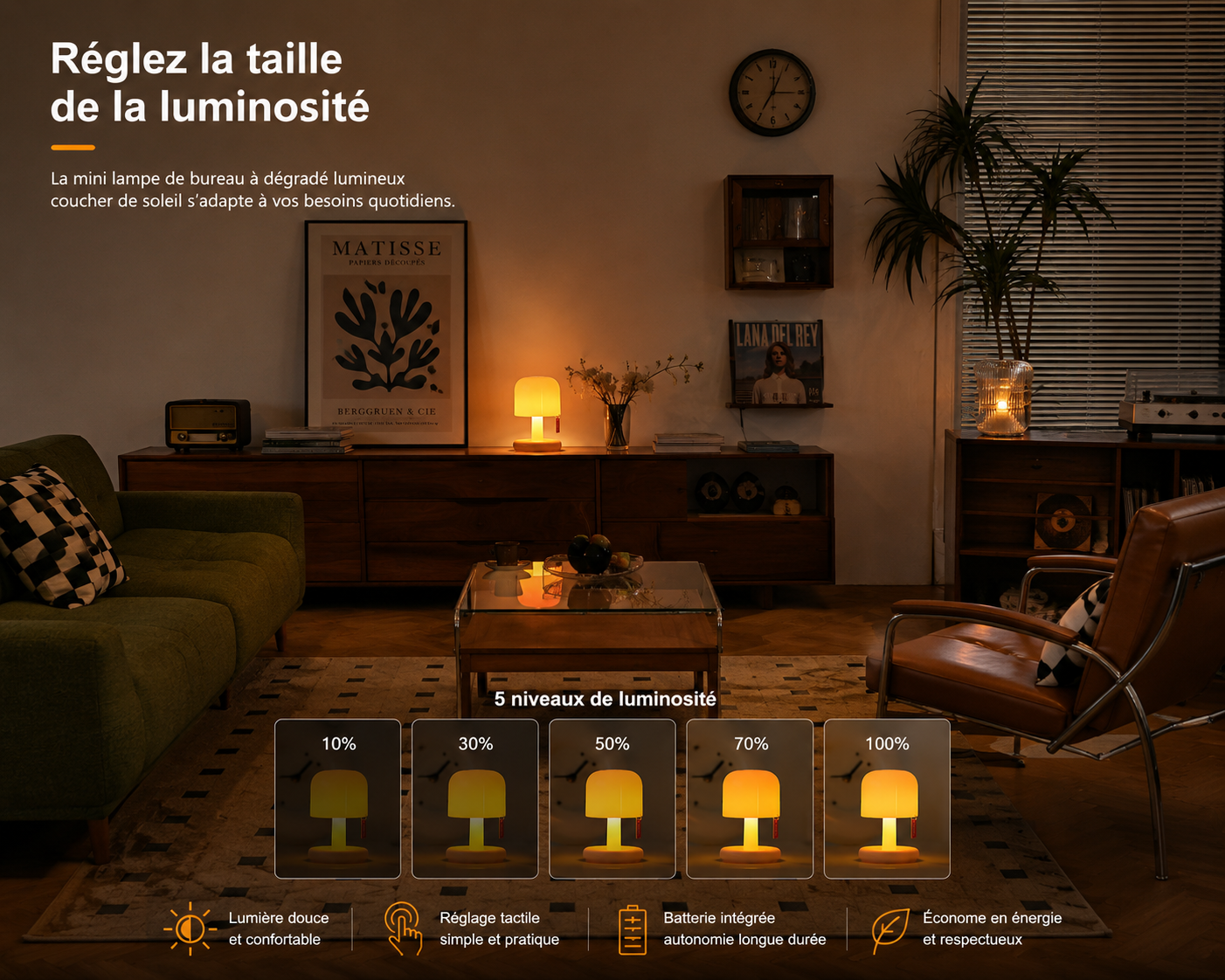 Veilleuse coucher de soleil Orlo™